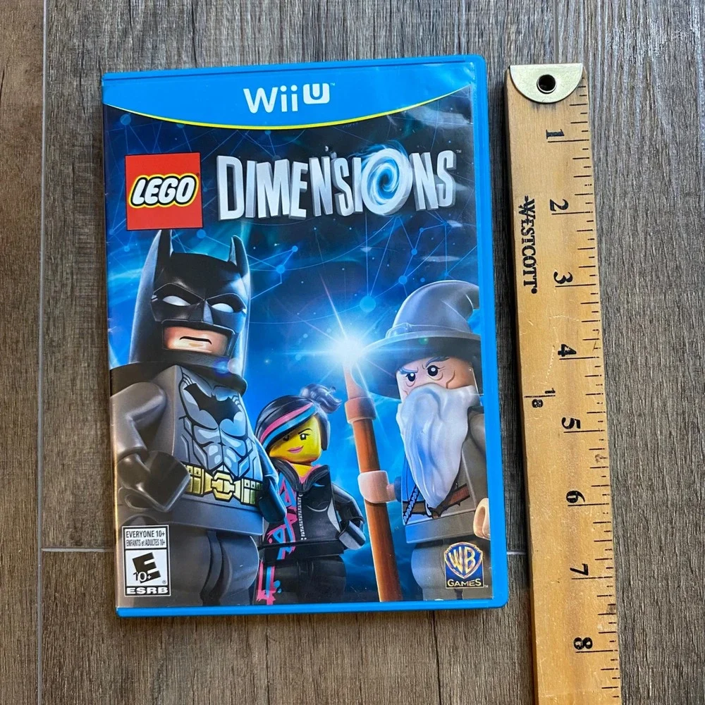 LEGO Dimensions Nintendo Wii U Game Disc with Manual and Case WUP-P-AP2E